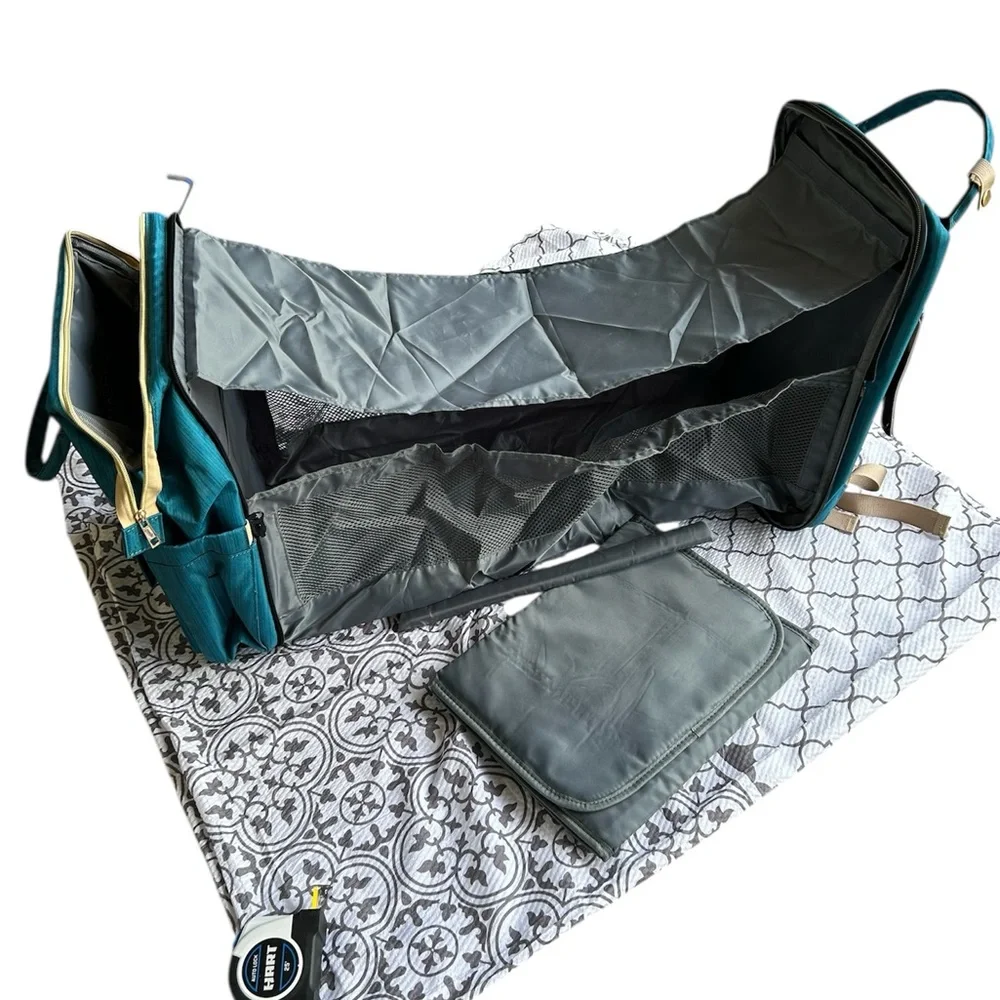 Vibrant Blue diaper backpack